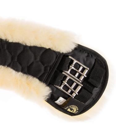 Merauno Sheepskin Dressage Girth Western Moon Girth Dressage-70cm 27.6" (70cm) - Buy Online on SooperMarket.com