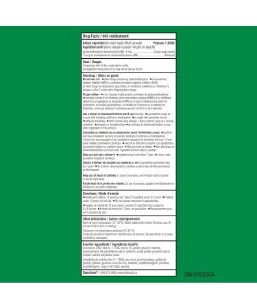 Robitussin DM Coughgels Alcohol Free Liqui-Gels 20 Count - Buy Online on SooperMarket.com