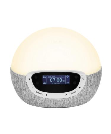 Lumie Bodyclock Shine 300 - light alarm clock with radio 15 sounds and sunset to help you fall asleep