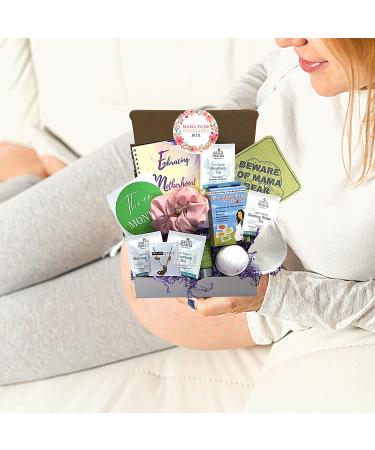 Pregnancy Gift Basket: New Mom Congrats Box | First, Second, Third Trimester Gifts & Morning Sickness Kit for Mama-to-Be - Buy Online on SooperMarket.com