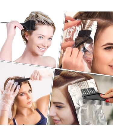 Zuimei 20 Pcs Hair Dye Tools Kit - Hair Colouring Beauty Salon DIY Set with Bowl, Brush, Gloves & Clips - Buy Online on SooperMarket.com