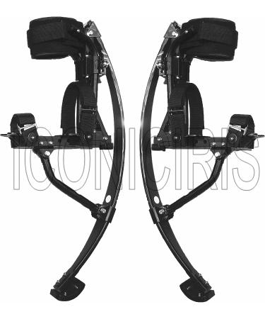 Skyrunner Jumping Stilts with 80-90KG Load Capacity for Men and Women - Bouncing Spring Fitness Shoes - Buy Online on SooperMarket.com