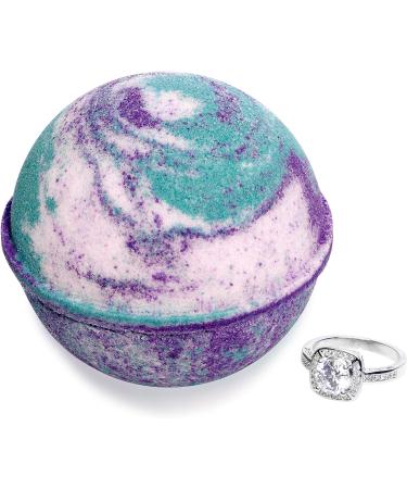 Mermaid Daydream Extra Large 10 oz Bath Bomb with Size 6 Ring | Made in USA - Buy Online on SooperMarket.com