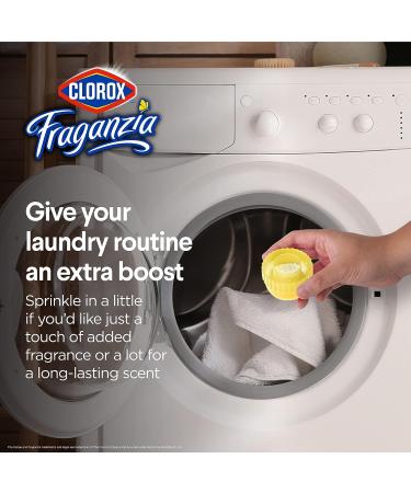 Clorox Fraganzia In-Wash Scent Booster Crystals - Vanilla Scent 18oz Twin Pack | Laundry Scent Booster for Freshness | 36oz Total - Buy Online on SooperMarket.com