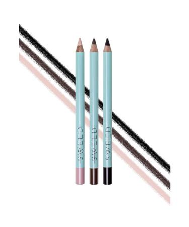 Sweed Satin Coal Ultra Creamy Bright Eyeliner - Waterproof Long-Lasting Intense Color | International Shipping Available - Buy Online on SooperMarket.com