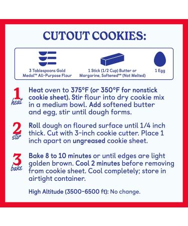 Buy Betty Crocker Sugar Cookie Mix 496g - Easy Baking Mix for Delicious Cookies | Ships Internationally - Buy Online on SooperMarket.com