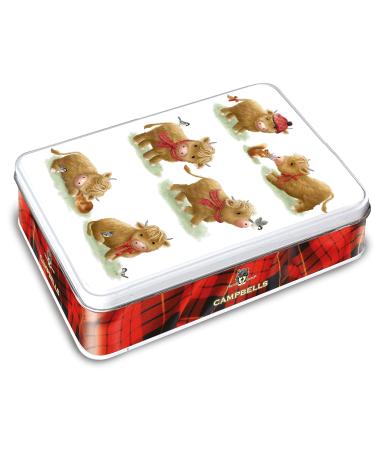 Campbells Shortbread Cute Cow Tin - 150g