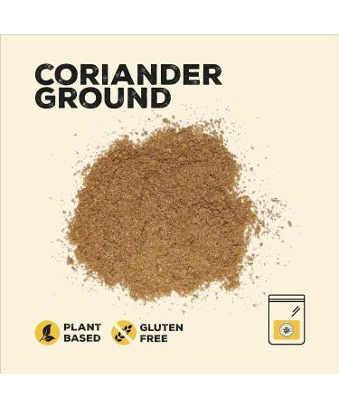 Nature Kitchen Coriander Ground 500g - Gluten-Free & Vegan Seasoning Spice for Everyday Cooking - Ideal for Marinades, Sauces, Frying, Baking, and Grilling - Buy Online on SooperMarket.com