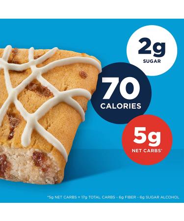 Fiber One 70 Calorie Soft-Baked Bars, Cinnamon Coffee Cake, 6 ct, 5.34 oz, Pack of 8 - Low Calorie Snack Bars - Buy Online on SooperMarket.com