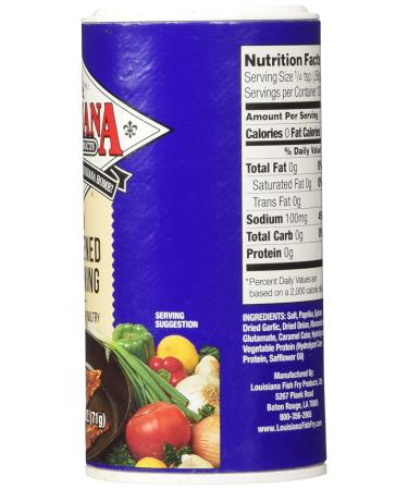 Louisiana Cajun Blackened Seasoning - 2.5 oz Shakers (2 Pack) - Buy Online on SooperMarket.com