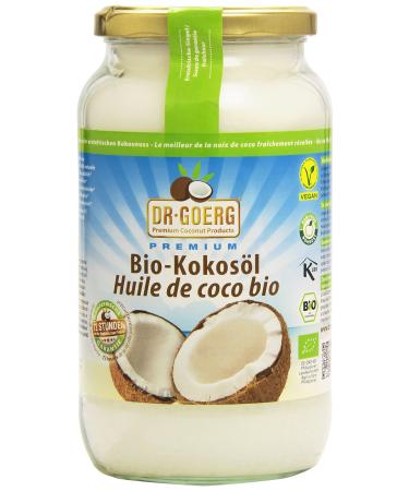 Dr. Goerg Premium Organic Coconut Oil - 1000 ml 1 l (1 pack)