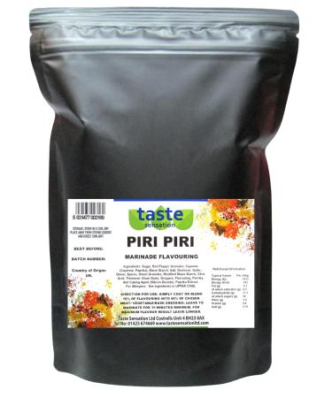Piri Piri Marinade Flavouring - 1kg Resealable Pouch