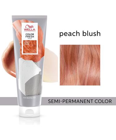 Wella Professional Color Fresh Mask Temporary Color Refresh Treatment Semi-Permanent Hair Dye Hair Gloss Treatment for Copper Hair Peach Blush Hair Dye & Invigo Color Brilliance Colour Protection Shampoo & Conditioner - Buy Online on SooperMarket.com
