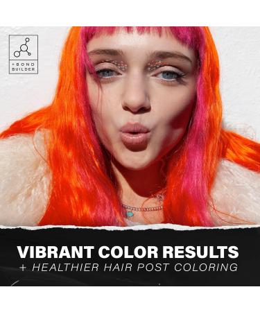 XMONDO Color Super Orange Hair Healing Semi Permanent Color - 8 Fl Oz Vegan Formula with Hyaluronic Acid, Vegetable Proteins, and Bond Building Technology - Buy Online on SooperMarket.com