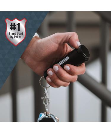 SABRE Pepper Gel with Flip Top | Maximum Strength OC Spray | Snap Clip & Finger Grip | 25 Bursts | UV Marking Dye | Easy & Safe Black Pepper Gel - Buy Online on SooperMarket.com
