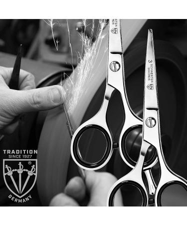 THREE SWORDS Stainless Steel Professional Beard Scissors & Comb Set - Perfect Grooming Tool for Men - Buy Online on SooperMarket.com