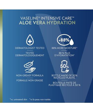 Buy Vaseline Total Moisture Aloe Fresh Lotion - 295 ml | Hydrating Multi Layer Moisturizer for All Skin Types - Free Shipping Worldwide - Buy Online on SooperMarket.com