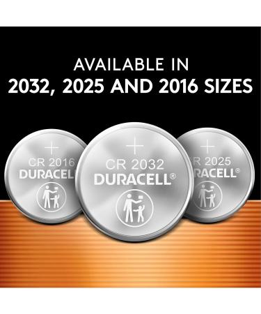 Duracell 2032 battery CR2032 3v Lithium Coin Battery 4 Count (pack of 1). Bitter Coating Helps Discourage Swallowing Child-secure Packaging. Ideal for Key Fobs Remotes and More. Lithium Batteries - Buy Online on SooperMarket.com
