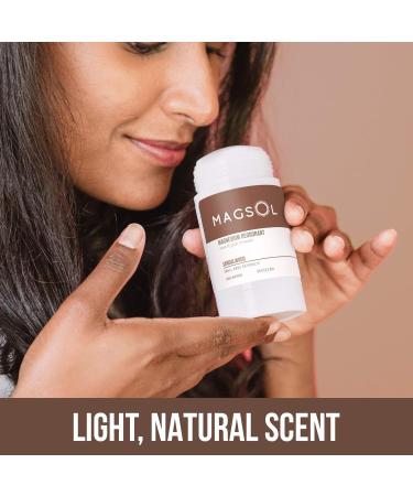 MAGSOL Natural Deodorant for Men Aluminum Free Deodorant for Women (2 Pack) (Sandalwood) - Buy Online on SooperMarket.com