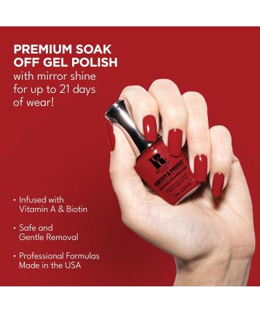 Red Carpet Manicure Fortify & Protect: Long-Lasting Gel Nail Polish with Vitamin A & Biotin - All Bundled Up for International Shipping - Buy Online on SooperMarket.com