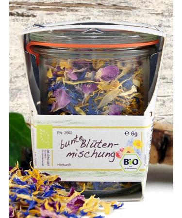 Colorful Organic Flowers in a Jar | Premium Handmade Quality | Eco-Friendly Reusable Giveaway | Plastic-Free Packaging - Buy Online on SooperMarket.com