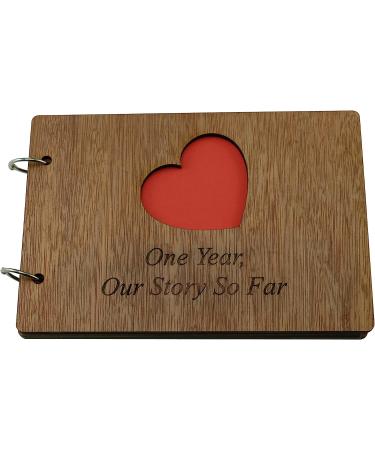 Pirantin 1 Year Anniversary Scrapbook: Our Journey So Far - Unique Photo Album or Notebook Idea - Buy Online on SooperMarket.com