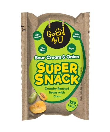 Good4U Sour Cream & Onion Super Snacks 10 x 30g