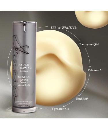 Buy Sarah Chapman Skinesis Dynamic Defence Concentrate SPF15 Anti-Aging Cream 40ml - Shop Internationally for Luxury Skincare - Buy Online on SooperMarket.com