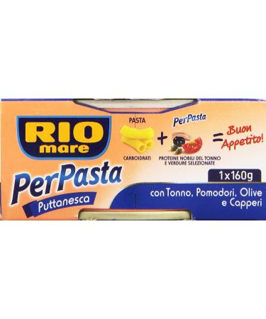 Rio Mare - PerPasta Puttanesca - 160 g - Buy Online on SooperMarket.com
