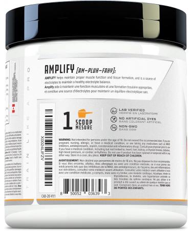 Cutler Nutrition Amplify 2.0 Caffeine Free Pre Workout for Men and Women Stimulant Free Muscle Pump Enhancer with Nitrates (Arginine Nitrate) Coconut Water and L-Citrulline Peach Mango Flavor Peach Mango 25 Count (Pack of 1) - Buy Online on SooperMarket.com