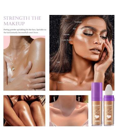 Gireatick Highlighter Contour Powder Stick Set - 6 Colors Fairy Dust Makeup for Face, Body, and Hair - Buy Online on SooperMarket.com