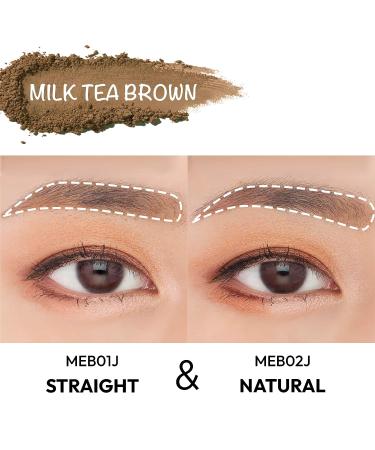 Kiss New York Magic Eyebrow Stamp Powder - Natural Milk Tea Brown Shape - Buy Online on SooperMarket.com