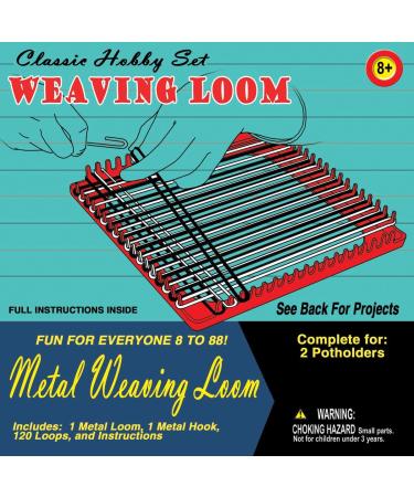 Pepperell Weaving Loom Retro Craft Kit - Red | DIY Crafts Supplies - Buy Online on SooperMarket.com