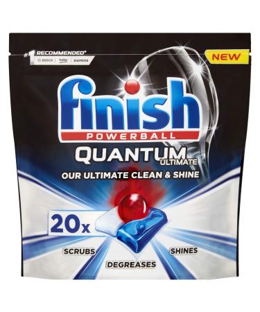 Finish Quantum Ultimate Dishwasher Tablets Regular 280 g 20 Tablets