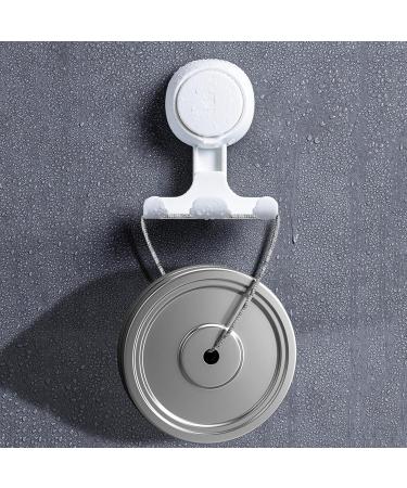 Kasmole Razor Holder | Self-Adhesive Shower Hook for Luffa Towels Hats & Coats - Reusable Wall Hooks for Organized Bath & Shower Space - Buy Online on SooperMarket.com