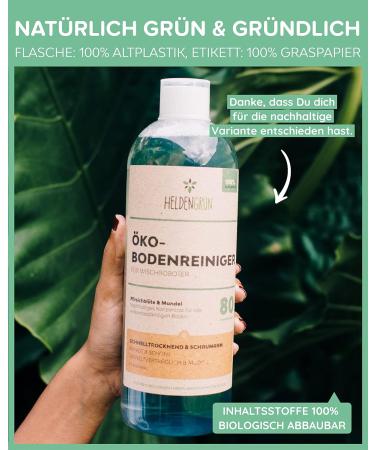 Buy Heldengr n KO Floor Cleaner for Moped Robots | Spring Freshness & Flower Scent | Streak-Free Quick-Drying Wipe | 1L Pack - International Shipping - Buy Online on SooperMarket.com