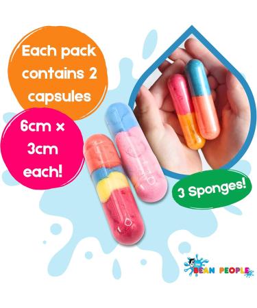 The Bean People Surprise Bath Bomb for Ages 3 and Up Bath Toy with Sponge Bath Toys Inside Adorable Water Toys Unicorn Stocking Filler Ideal Toys for 3 Year Old Boys 3 Year Old Girls Gifts Rainbow Unicorn - Buy Online on SooperMarket.com