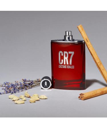 Cristiano Ronaldo CR7 Eau de Toilette Spray for Men 1.7 oz - Aromatic Woody Fragrance with Bergamot, Sandalwood, Musk - Cedar, Cinnamon, Lavender, Vanilla - Long Lasting Scent - Buy Online on SooperMarket.com