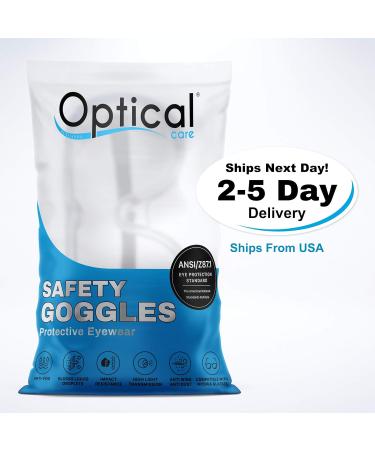 FDA Registered Medical Safety Goggles - Anti-Fog, Splash Proof Eye Protection for Labs and Nurses - Buy Online on SooperMarket.com