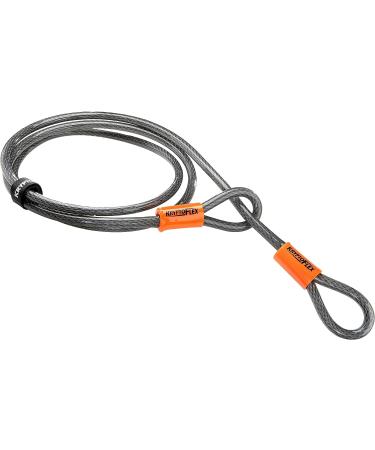 Kryptonite Evolution Mini 7 Lock with 4 Foot Kryptoflex Cable Combo - Black/Orange - Buy Online on SooperMarket.com