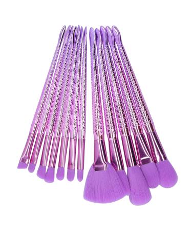 12 Piece Makeup Brush Set | Soft Dense Hair Brushes for Foundation Powder & Eyeshadow | International Shipping Available - Buy Online on SooperMarket.com
