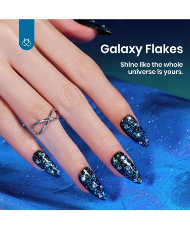beetles Gel Polish 15ML Reflective Glitter Gel Polish No Wipe Top Coat Glitter Gel Polish Iridescent Glossy Shiny Gel Nail Polish Sparkle Soak Off UV Led Nail Manicure DIY Home Salon - Buy Online on SooperMarket.com