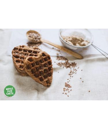 Wholefood Earth Organic Ground Linseed/Flaxseed 3kg - GMO Free, Vegan, High Fibre, Protein Source - Certified Organic - Buy Online on SooperMarket.com