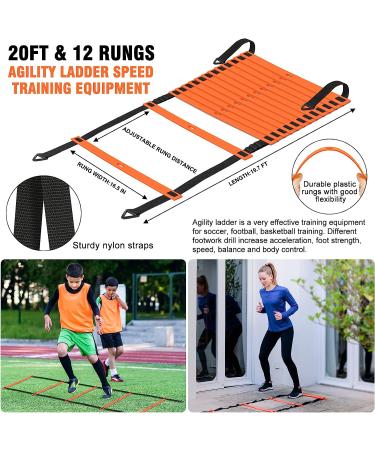 Kids Soccer Goals Set - 4'x3' Pop Up Toddler Goal with Ball, Ladder, and Cones | Portable Nets for Backyard Youth Sports Games - Buy Online on SooperMarket.com