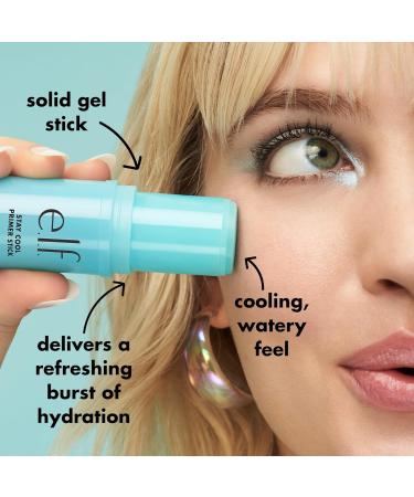 e.l.f. Stay Cool Primer Stick - Hydrating Gel Primer Aloe Infused Vegan & Cruelty-Free Perfect for Makeup Prep - Buy Online on SooperMarket.com