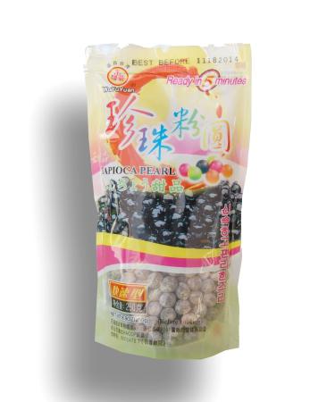 Tapioca Pearl Gluten Free for Gourmet Boba Bubble Tea 250g/8.8 oz (Black)