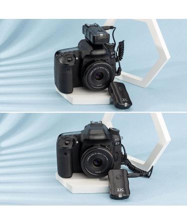 JJC 3-in-1 Wireless Flash Trigger & Remote Control Kit for Nikon Z7/Z6/D750/D7500/D5600/D3300 with 2 Receivers - Replaces Nikon MC-DC2 - Buy Online on SooperMarket.com