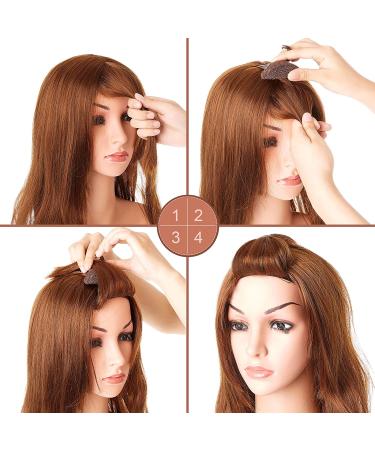 Invisible Fluffy Hair Pad Sponge Clip Set for Women - Brown - Buy Online on SooperMarket.com