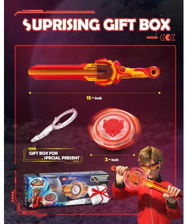 Buy Infinity Nado Roundabout - Metal Spinning Top Toy for Boys 5-12 | Beyblade Battle Launcher - Blazing Was Bear Bear B - Buy Online on SooperMarket.com