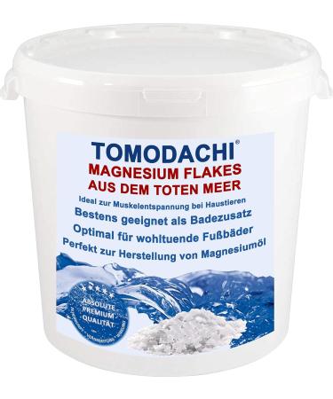 Buy 100% Natural Magnesium Chloride & Dead Sea Salt - Magnesium Flakes for Oil Spray & Bath - 2kg | International Shipping - Buy Online on SooperMarket.com